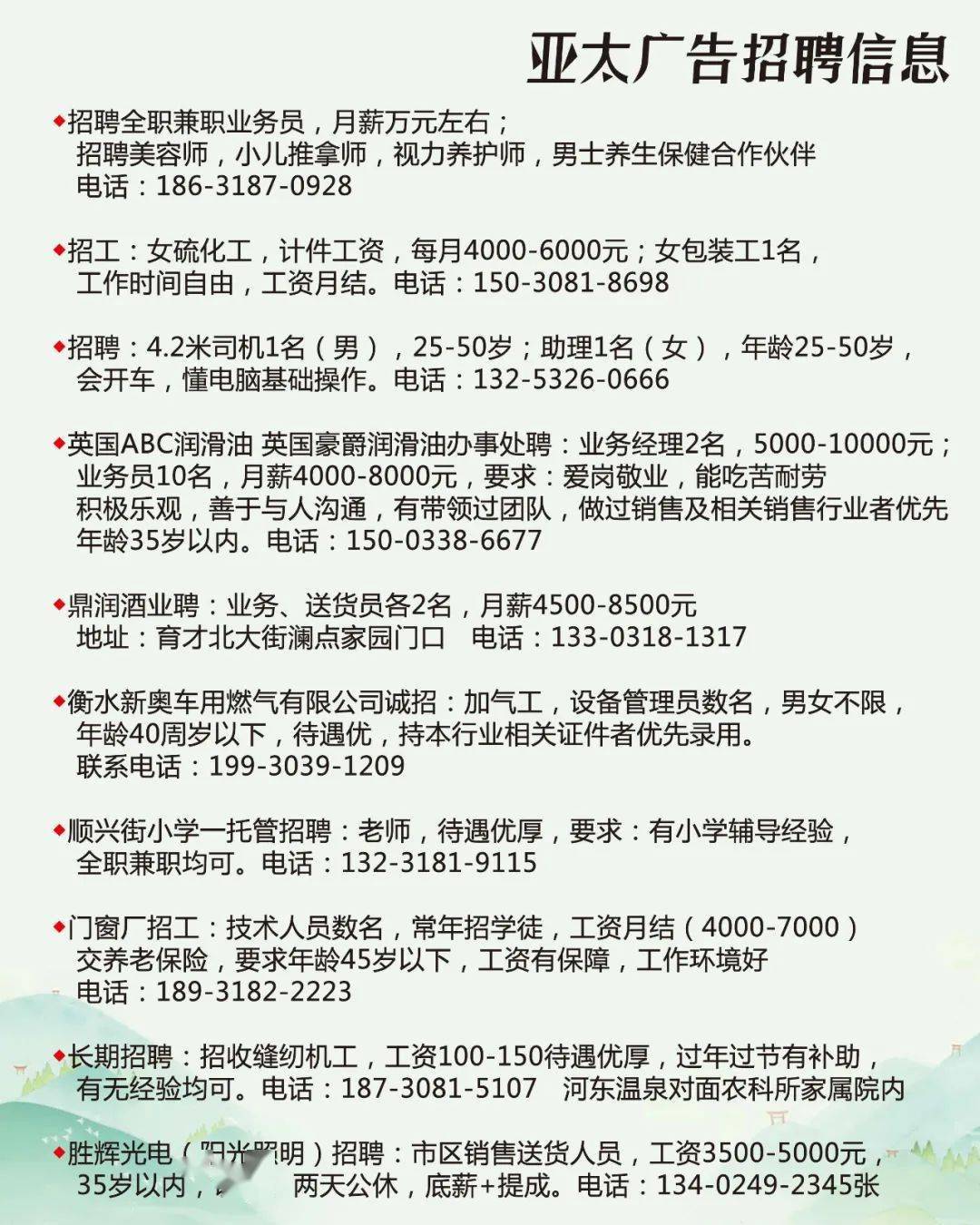 邹平招聘网最新招聘信息汇总​​🌟