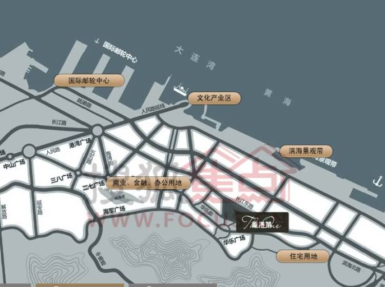 大连东港未来蓝图揭秘，繁荣与生态和谐的最新规划图展示亮相