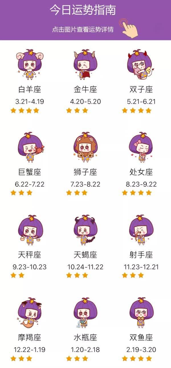 最新星座运势概览发布！