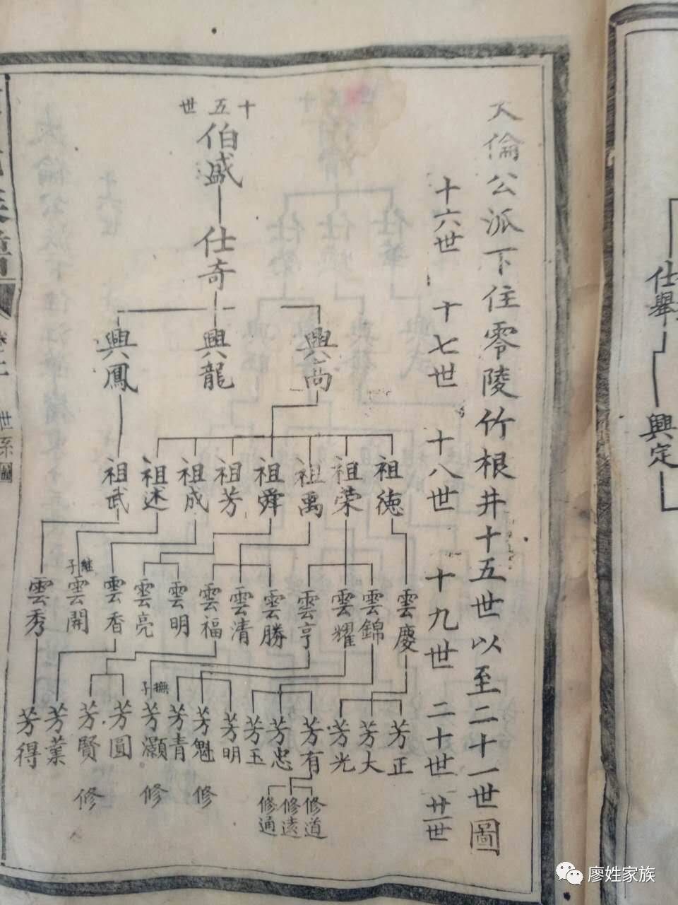 最新廖氏族谱，探寻千年家族脉络，传承灿烂文化