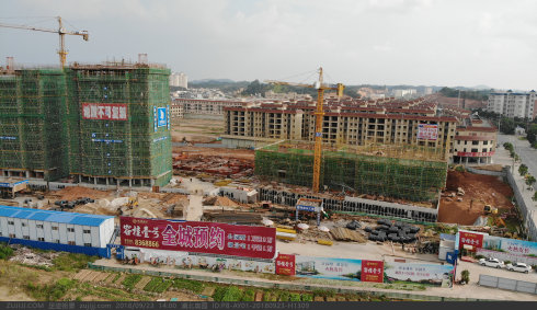 浦北县城建设最新图片，城市变迁中的温情故事展现